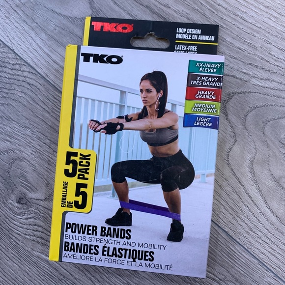 NIB💗🆕TKO power bands 5pack - Picture 1 of 3